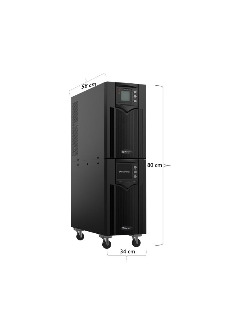 MERCURY MP PRO 10K S Online  UPS, Tower Model - Image 5